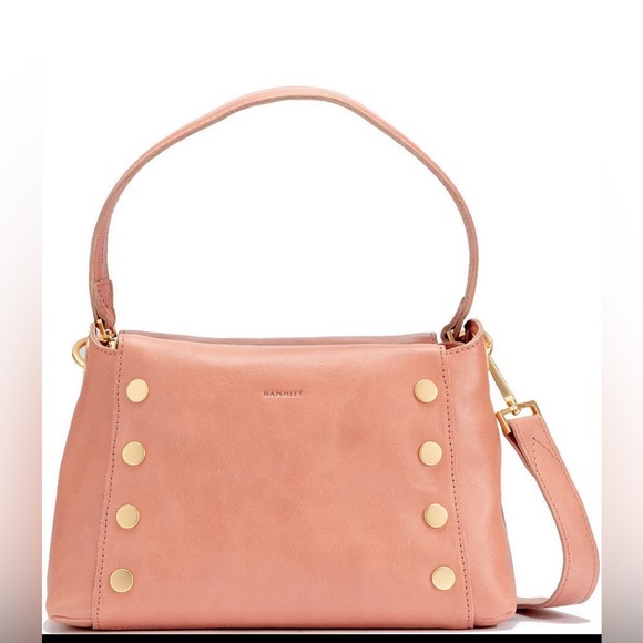 Hammitt Bags Hammittbryant Medium Studded Pink Leather Satchel Bag Poshmark